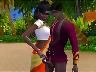 Couple Fucking On The Beach With 2 Hot Sluts